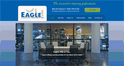 Desktop Screenshot of eaglecleaning.com